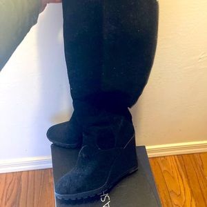 Over the knee wedges